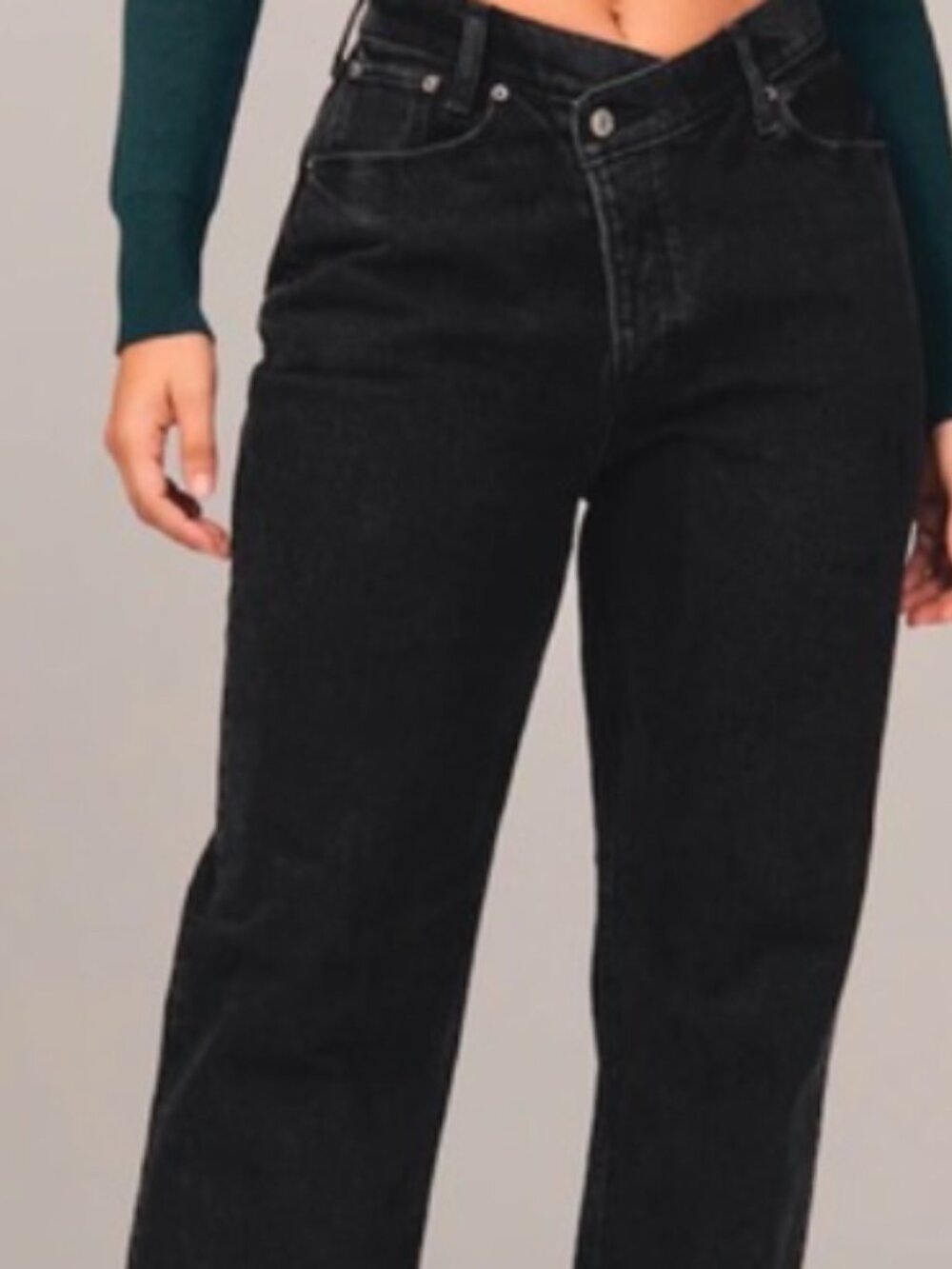 Abercrombie Curve Love Dad High Rise Jeans